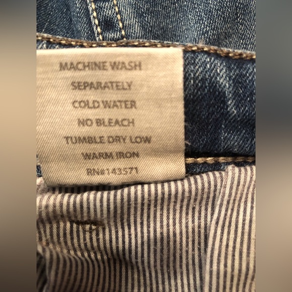 TK Axel distressed blue jeans size 32x30 - Picture 8 of 11